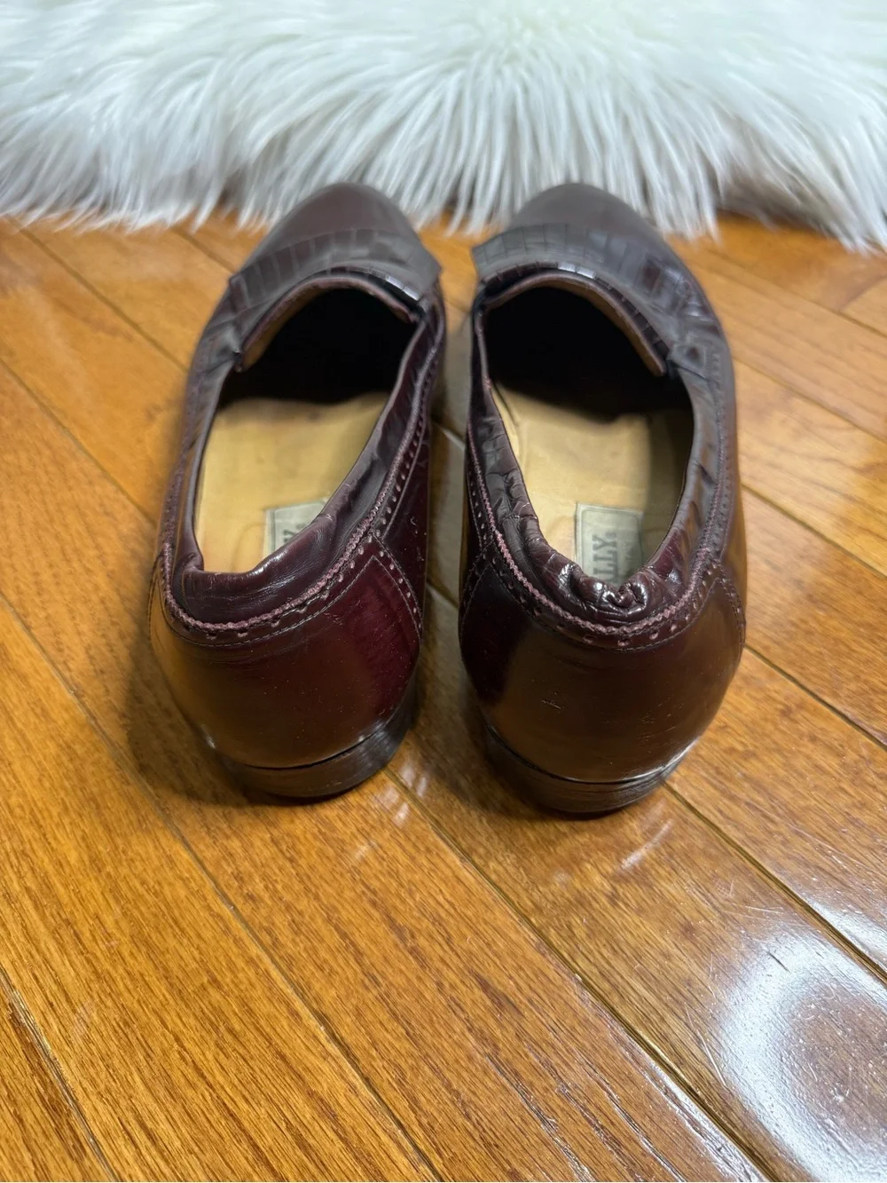 Bally Classic Men's Tassel Loafers in Dark Brown Size 9.5 Made in Italy